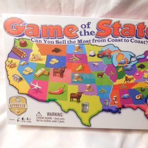 Game of the States Hasbro Board Game NEW